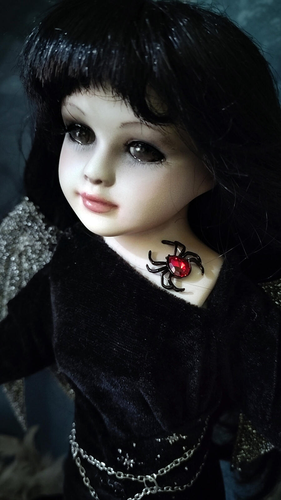 Lullaby Bambola Dark Pipistrello pezzo unico