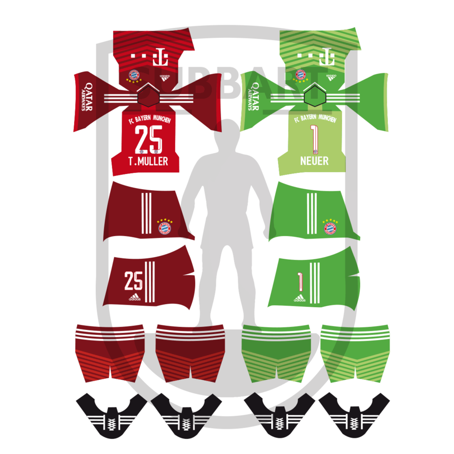 DECALS BAYERN MONACO 2021-22
