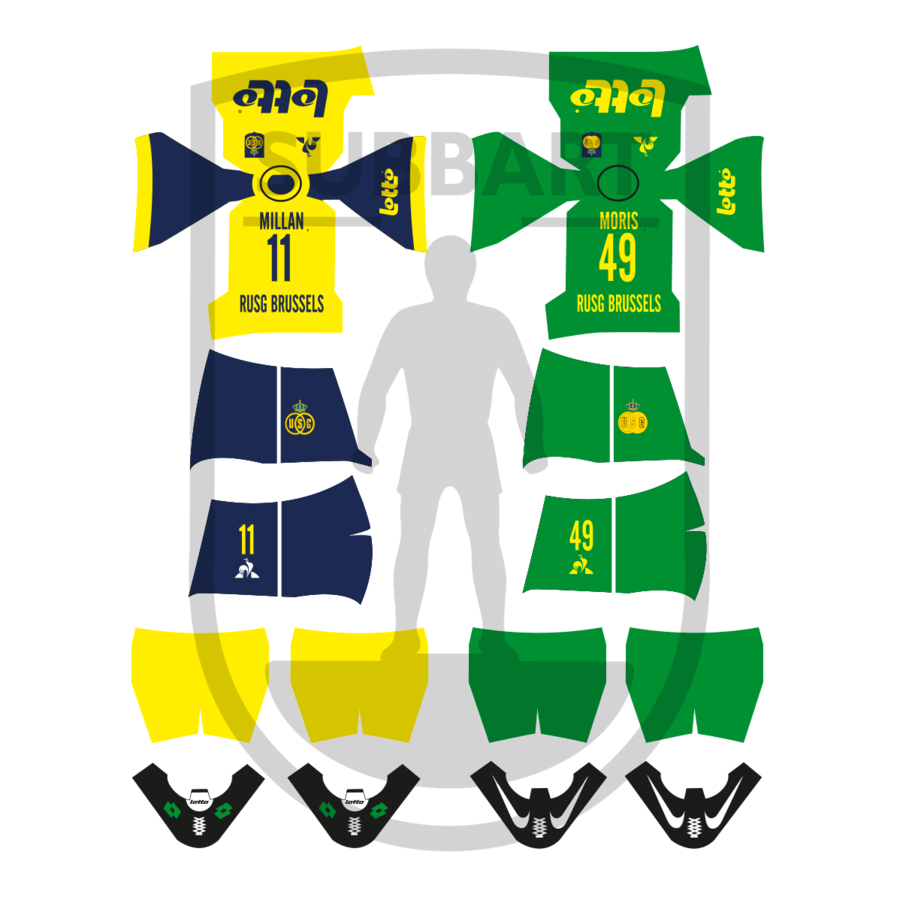 DECALS ROYALE UNION SAINT GILLOISE 2022-23