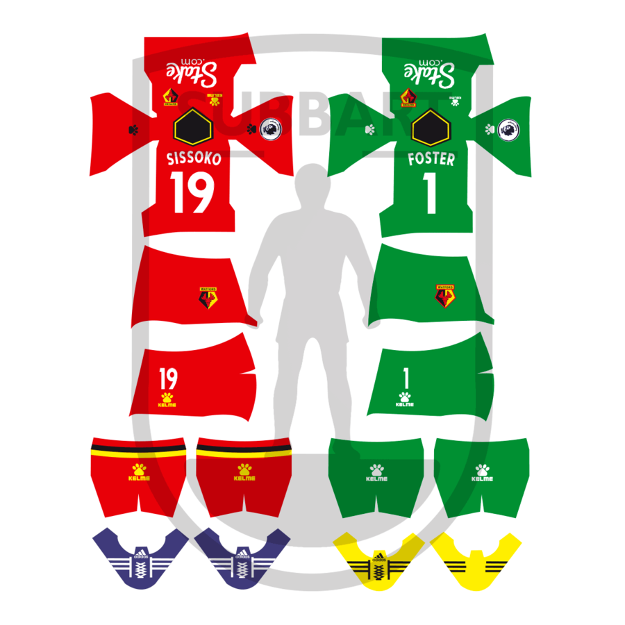 DECALS WATFORD 2 MAGLIA 2021-22