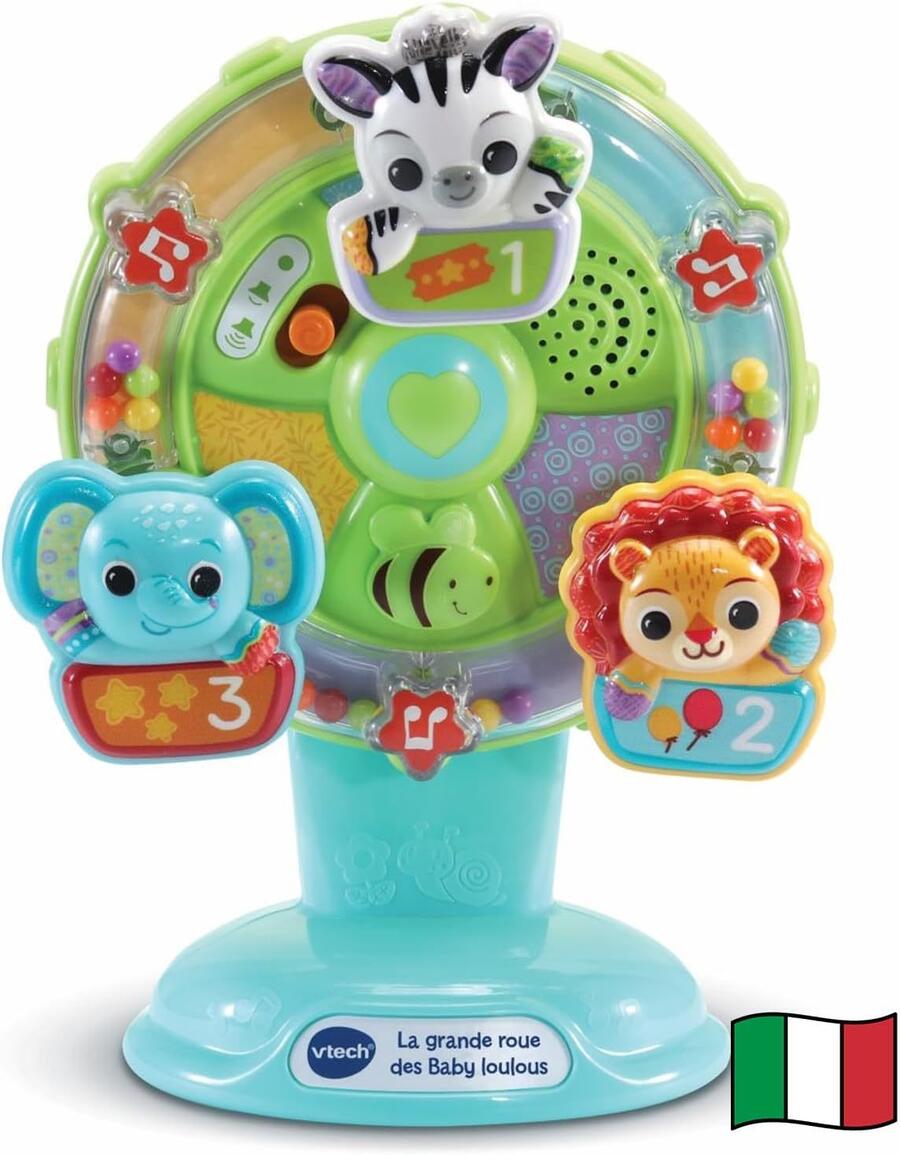 Baby Ruota Panoramica con ventosa, luci e suoni - Vrtech - 1659 - 6mesi+