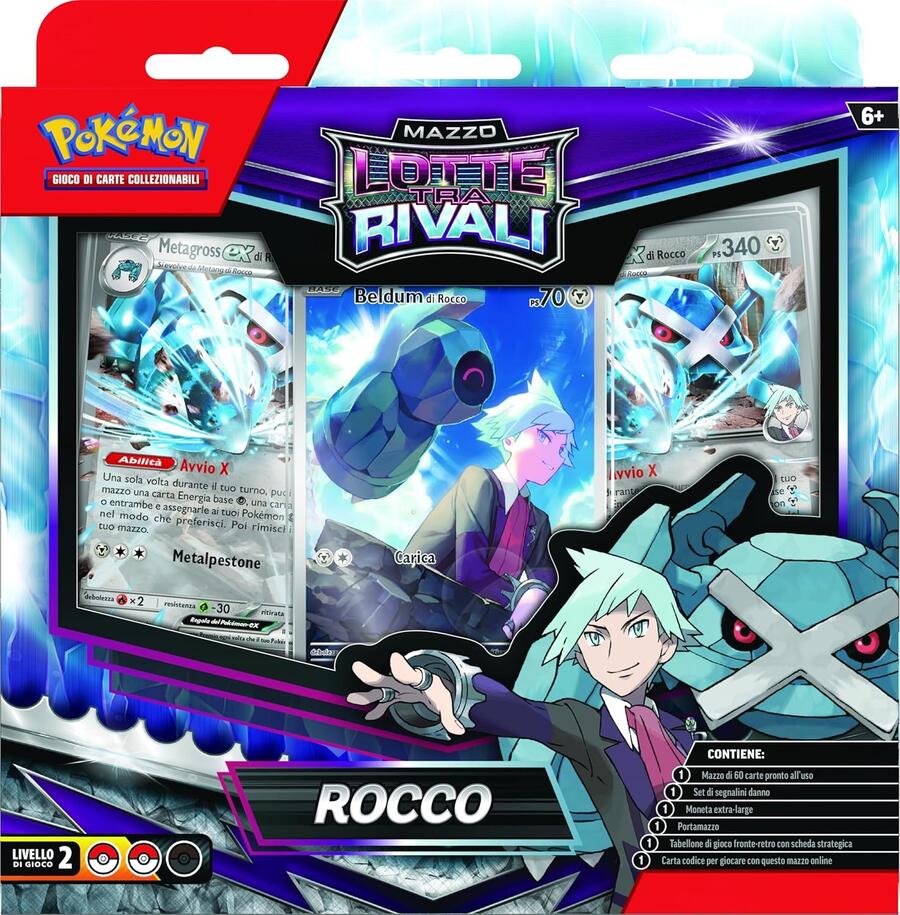 Pokèmon GCC Mazzo Lotte tra rivali Rocco - 10693