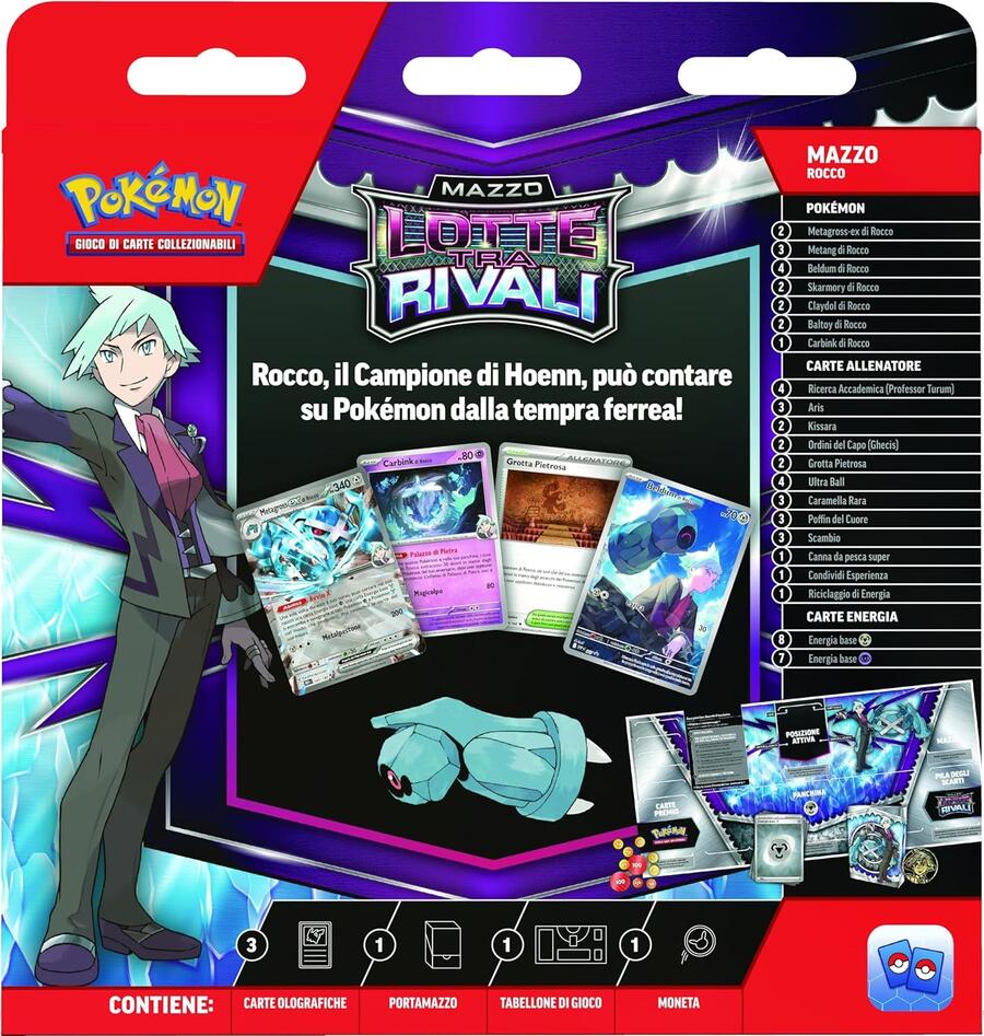 Pokèmon GCC Mazzo Lotte tra rivali Rocco - 10693