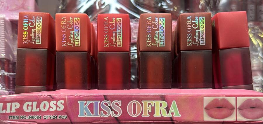 KISS OFRA LIPGLOSS 
 [Conf.da 24 pezzi]