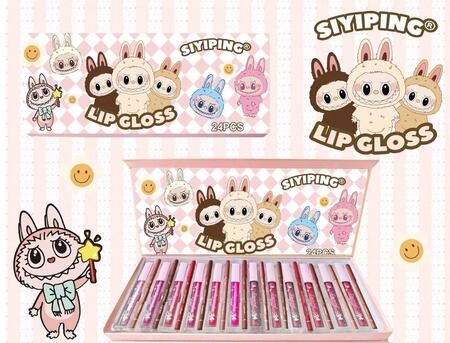 SIYIPING SET DA 12 LIPGLOSS+ 12 MATITA