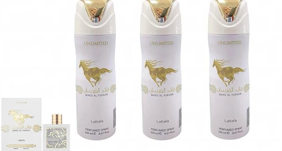 LATTAFA DEODORANTE DA 200 ml (nuove fraganze)
 [Quantità minima per ordine è di 12 pezzi]