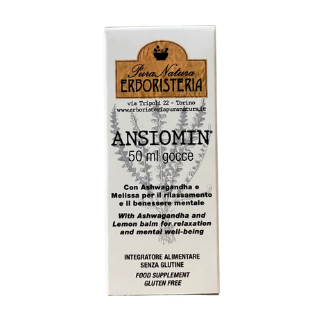 Erboristeria Puranatura - Ansiomin gocce