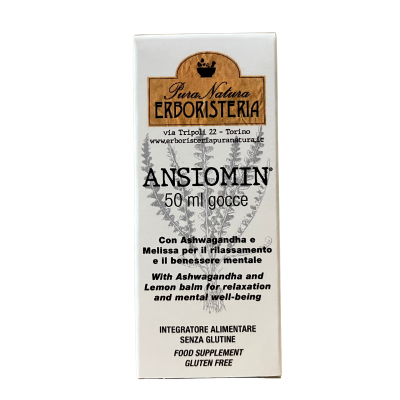 Erboristeria Puranatura - Ansiomin gocce