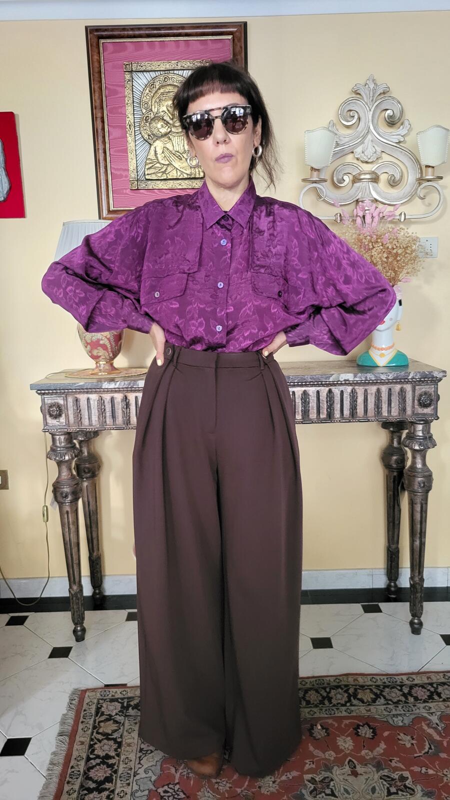 Camicia Purple 