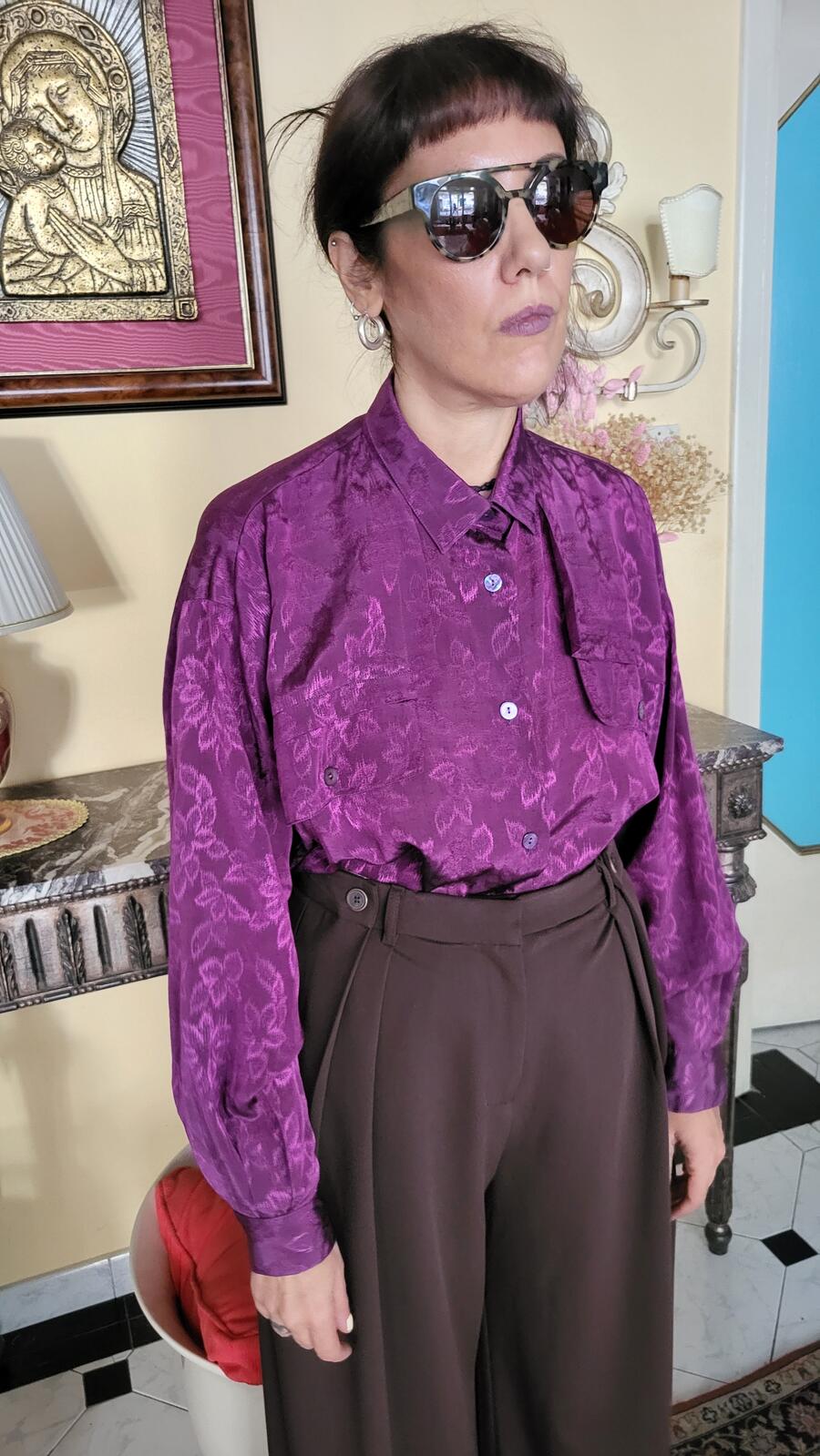 Camicia Purple 