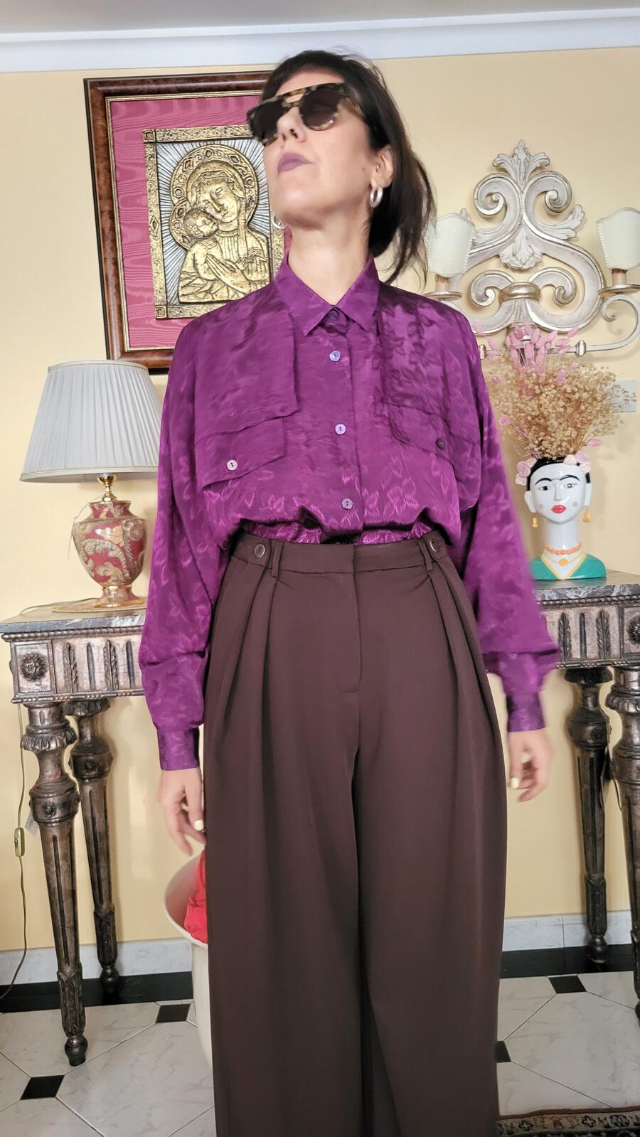 Camicia Purple 