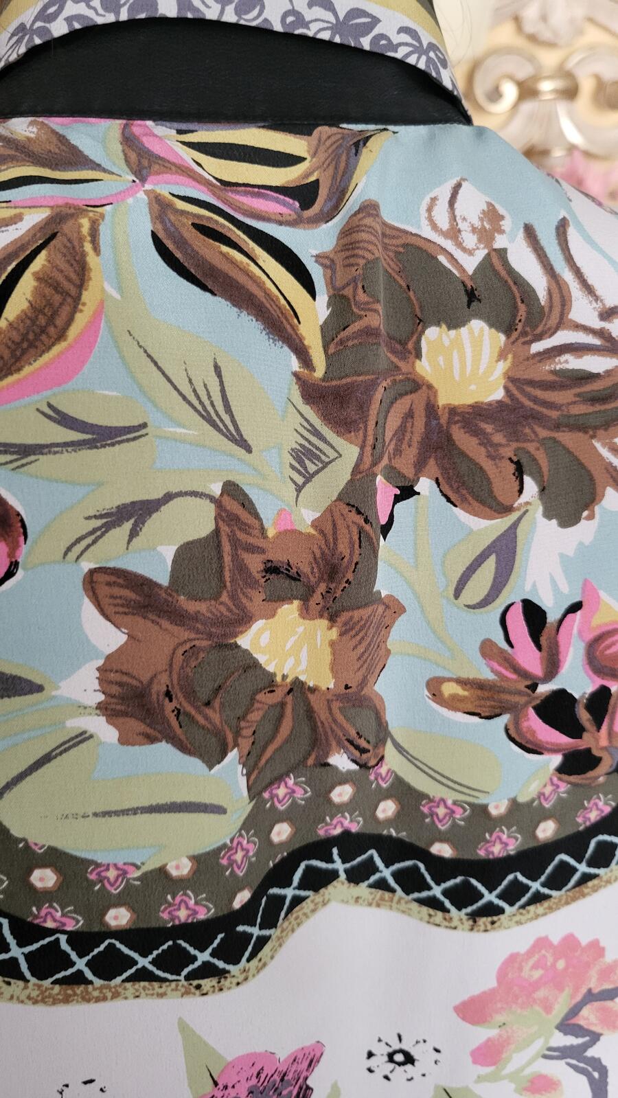 Camicia Floral Seta 