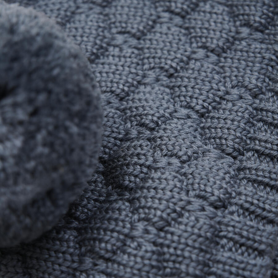 Berretto in Lana Merino con Pompom - Tyrbolence | Taglia 74/80 (9–12 mesi)