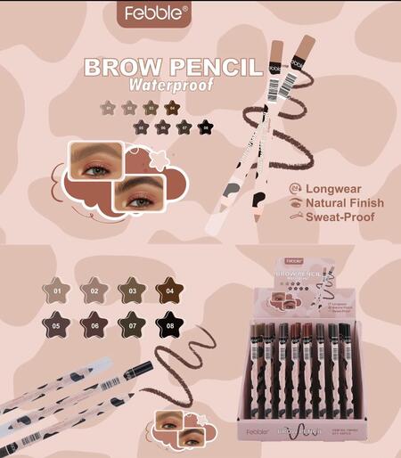 FEBBLE BROW PENCIL WATERPROOF
 [Conf.da 48 pezzi]