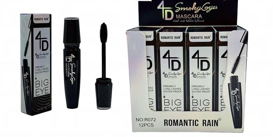 ROMANTIC RAIN SMOKY EYES MASCARA 4D
 [Conf.da 12 pezz]