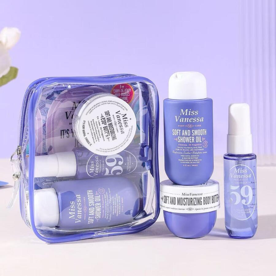 MISS VANESSA SET BURRO CORPO DA 240 ml+ACQUA PROFUMATA+BODY WASH DA 90 ml
 [Quantità minima per ordine è di 6 pezzi]