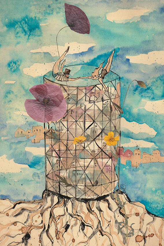 Francesca Mariani, Stampa A4 firmata: Gazometro “garden circus”