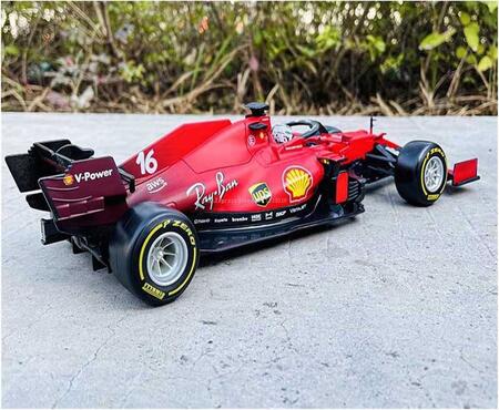 Ferrari SF21 2021 C. Leclerc n.16 1:18 - Bburago - 16809