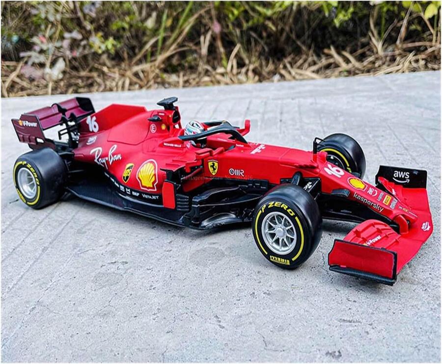 Ferrari SF21 2021 C. Leclerc n.16 1:18 - Bburago - 16809
