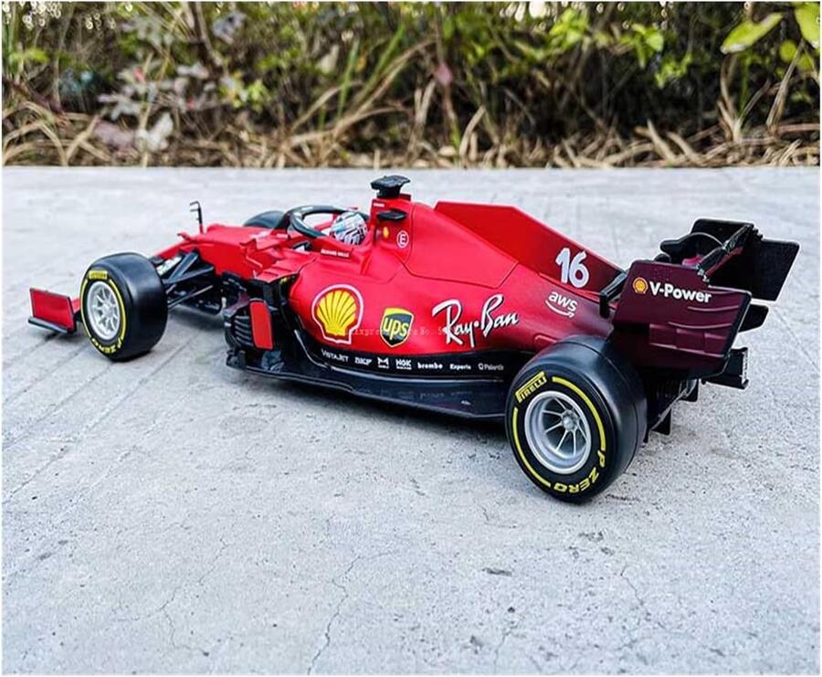 Ferrari SF21 2021 C. Leclerc n.16 1:18 - Bburago - 16809