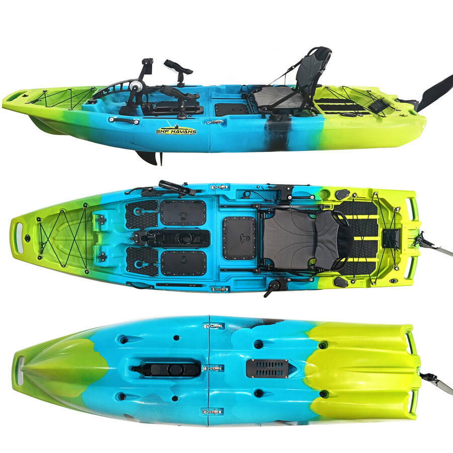 Kayak modulare da pesca a pedali con elica SKF K2 - PROPEL