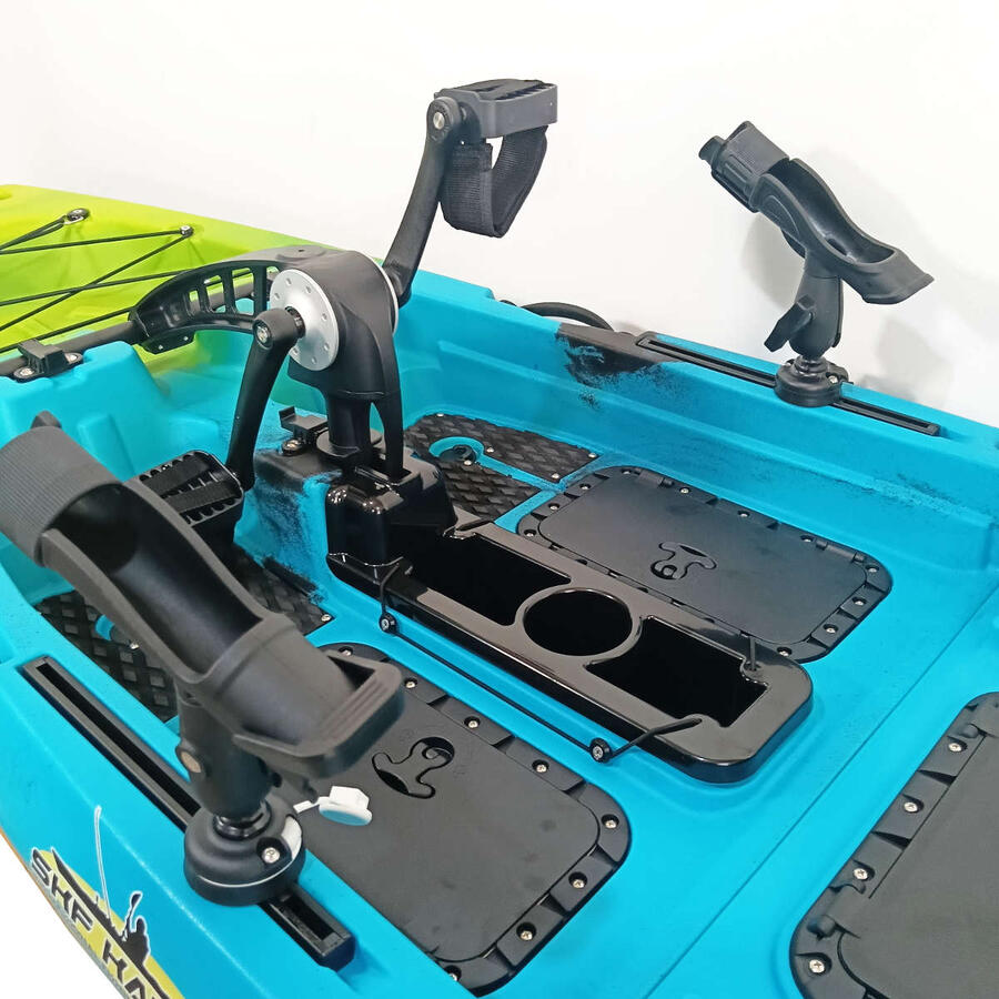 Kayak modulare da pesca a pedali con elica SKF K2 - PROPEL