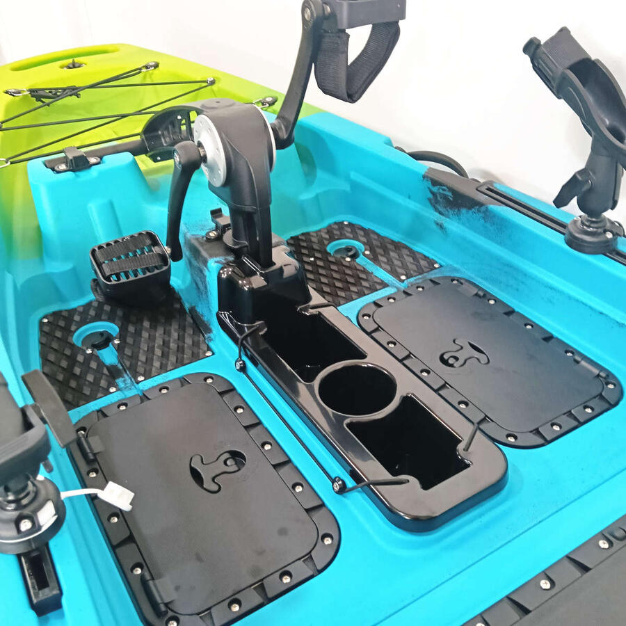 Kayak modulare da pesca a pedali con elica SKF K2 - PROPEL