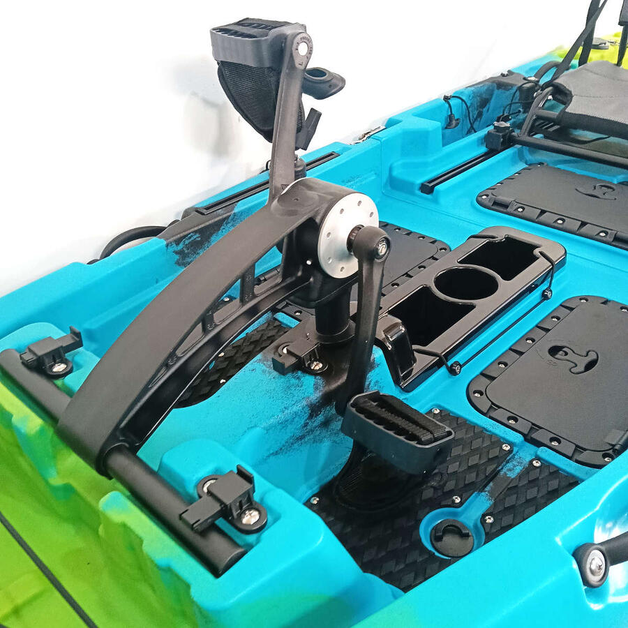 Kayak modulare da pesca a pedali con elica SKF K2 - PROPEL
