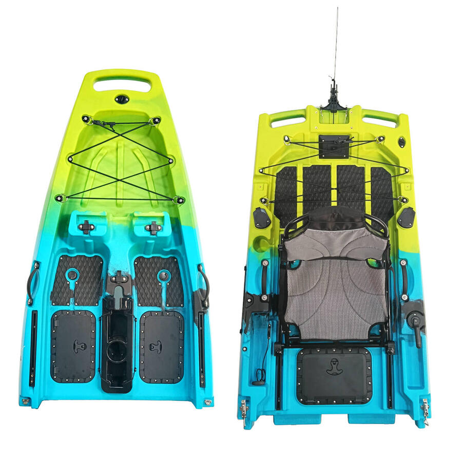 Kayak modulare da pesca a pedali con elica SKF K2 - PROPEL