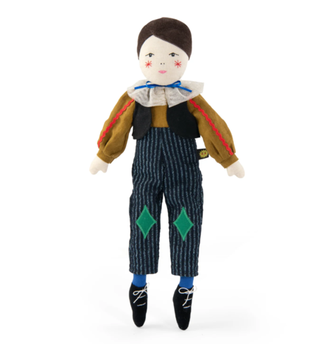 Pupazzo in stoffa Enzo - MOULIN ROTY, collezione "Les comètes filantes"