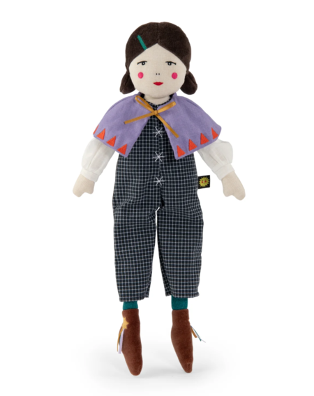 Pupazzo in stoffa Pola - MOULIN ROTY, collezione "Les comètes filantes"