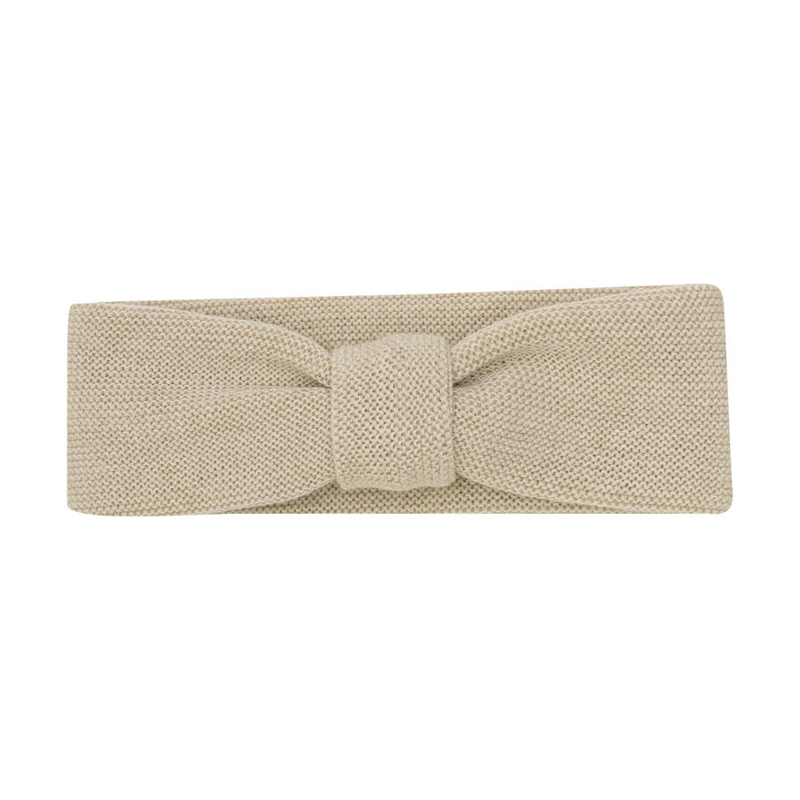Fascia in maglia di lana merino – HUTTEliHUT Sand Melange