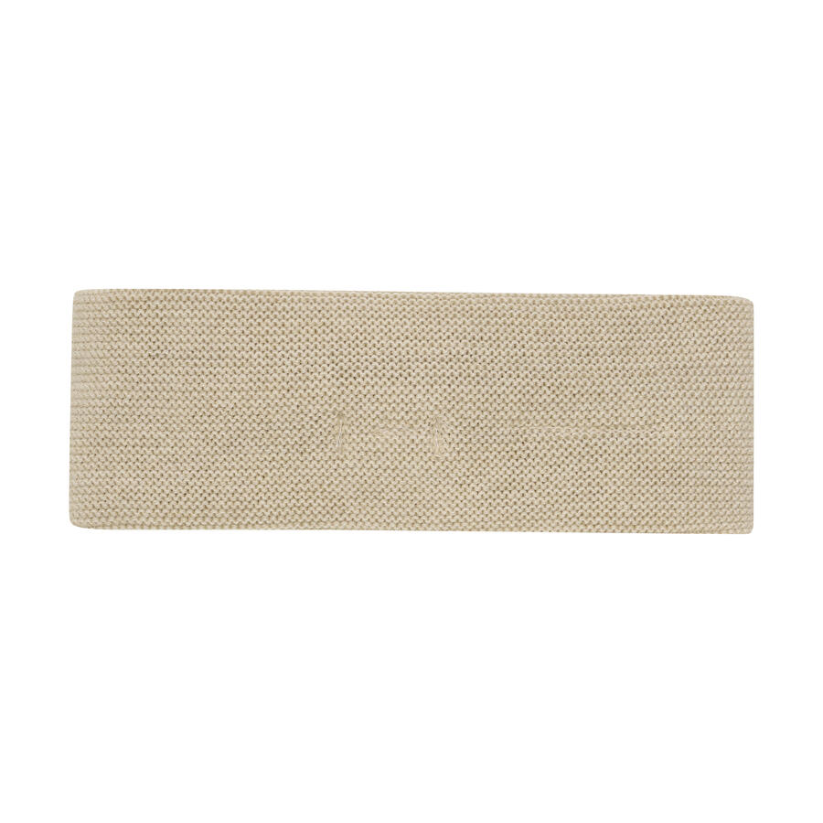 Fascia in maglia di lana merino – HUTTEliHUT Sand Melange