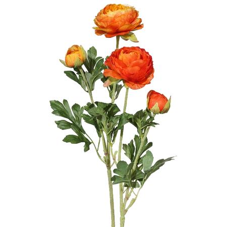 Ranunculus x2, 40cm, orange ass