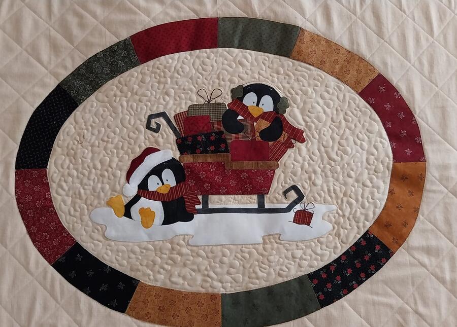 kit scaldotto Baby Penguins con slitta