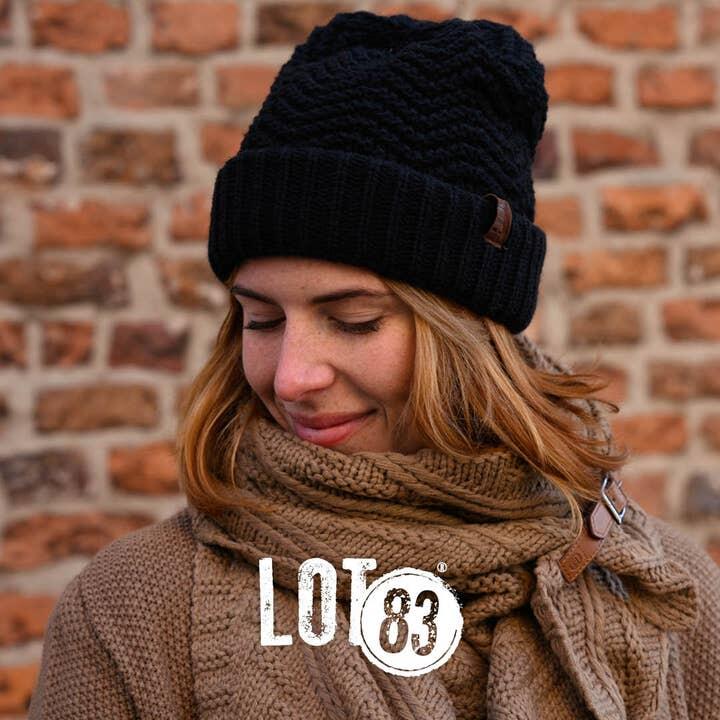 Cappello in maglia Sophie Black