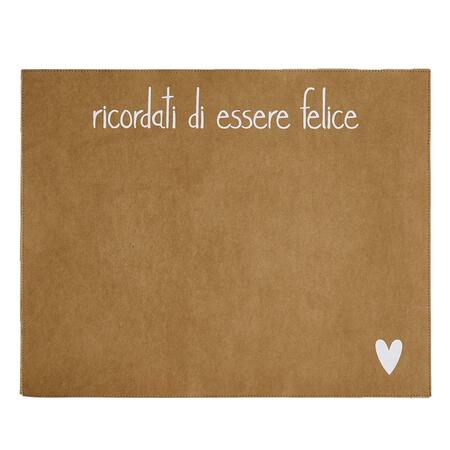 Simply Day - Tovaglietta Ricordati di essere felice