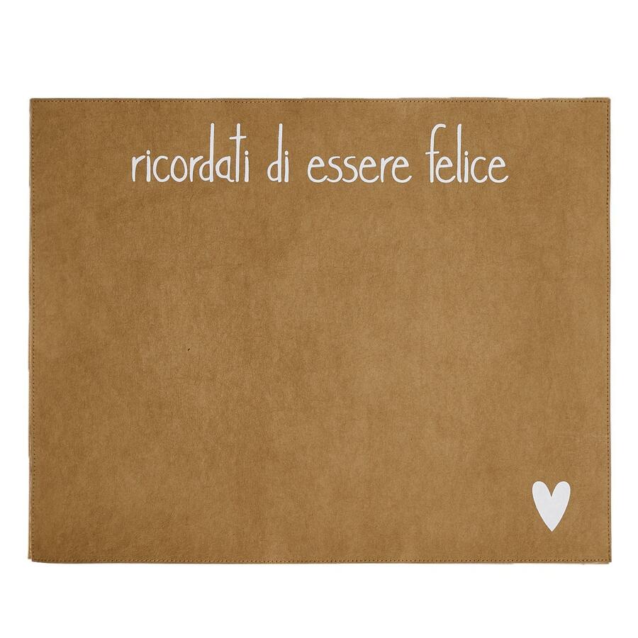Simply Day - Tovaglietta Ricordati di essere felice