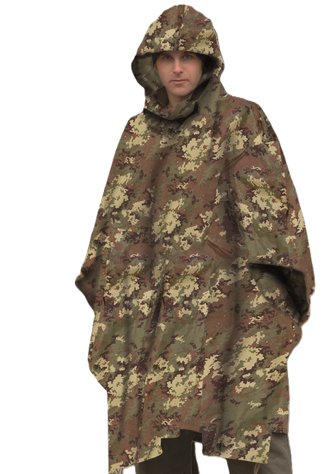 Poncho Vegetato Italiano 