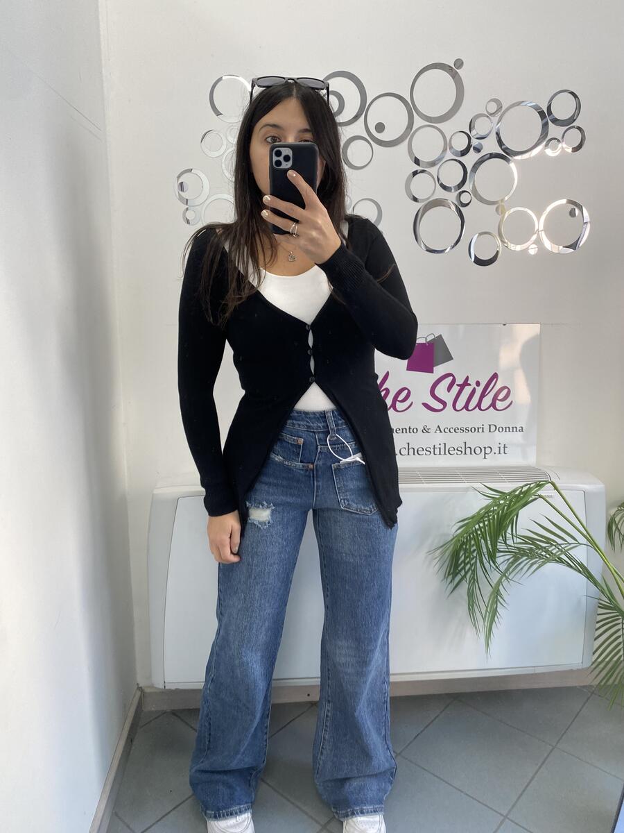 NOVITÀ Cardigan lungo in maglina