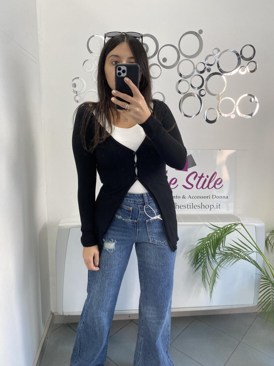 NOVITÀ Cardigan lungo in maglina