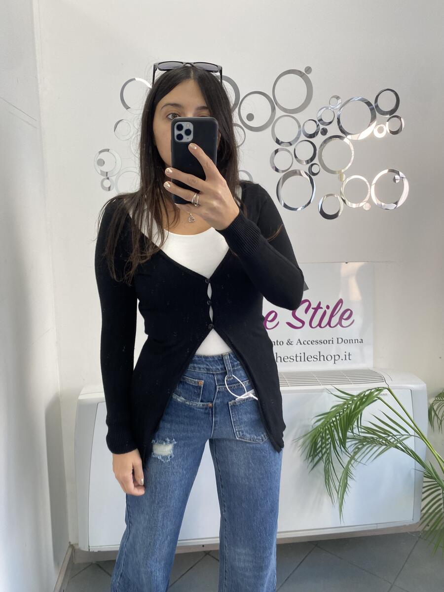 NOVITÀ Cardigan lungo in maglina