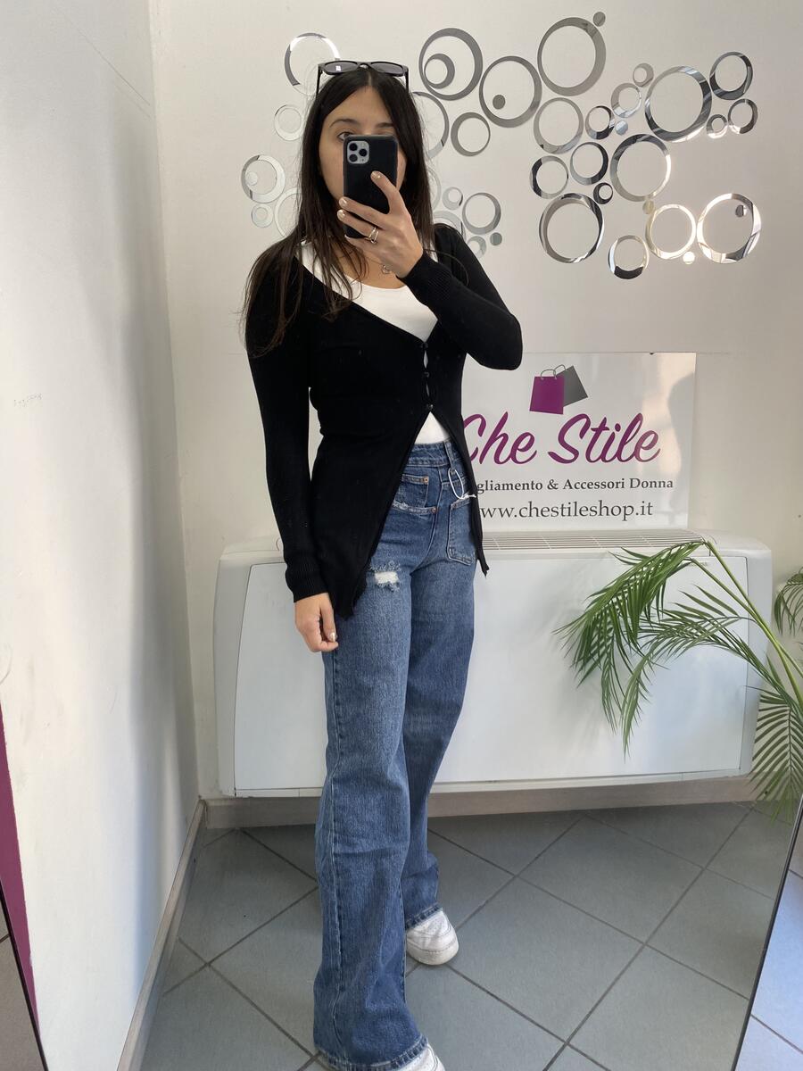 NOVITÀ Cardigan lungo in maglina