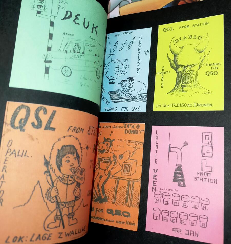 QSL Cards from Belgium / Netherlands
