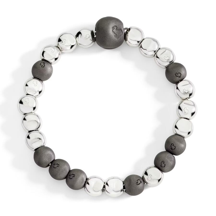 DoDo Bracciale Pepita Argento & Titanio