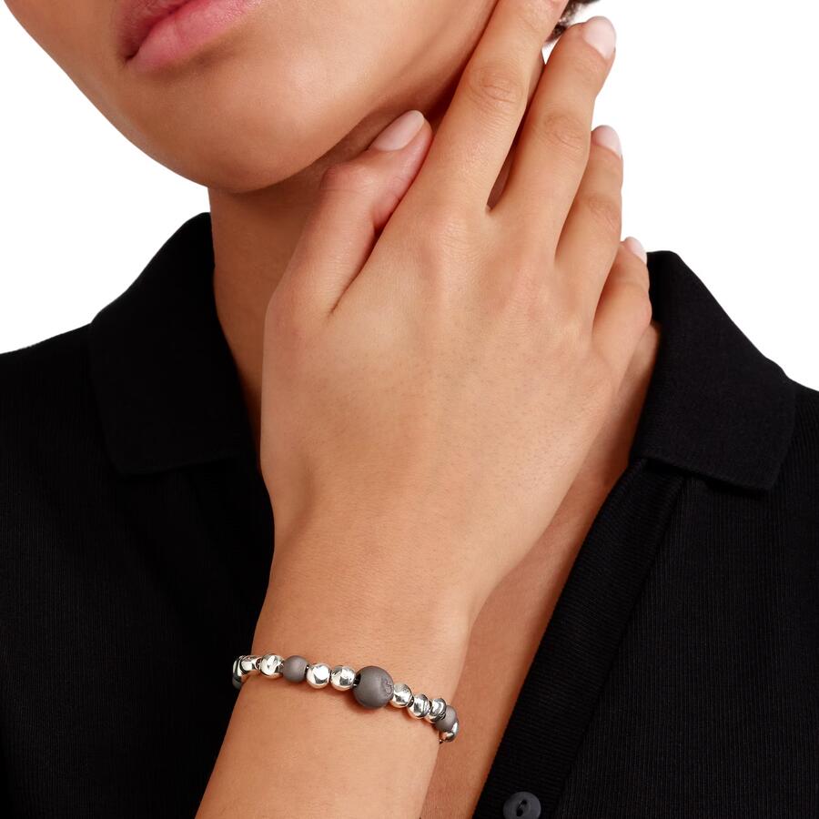 DoDo Bracciale Pepita Argento & Titanio