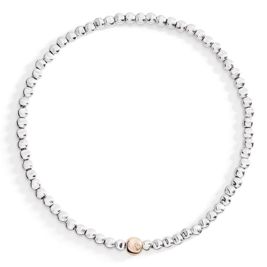 DoDo Collana Pepita Argento & Oro Rosa