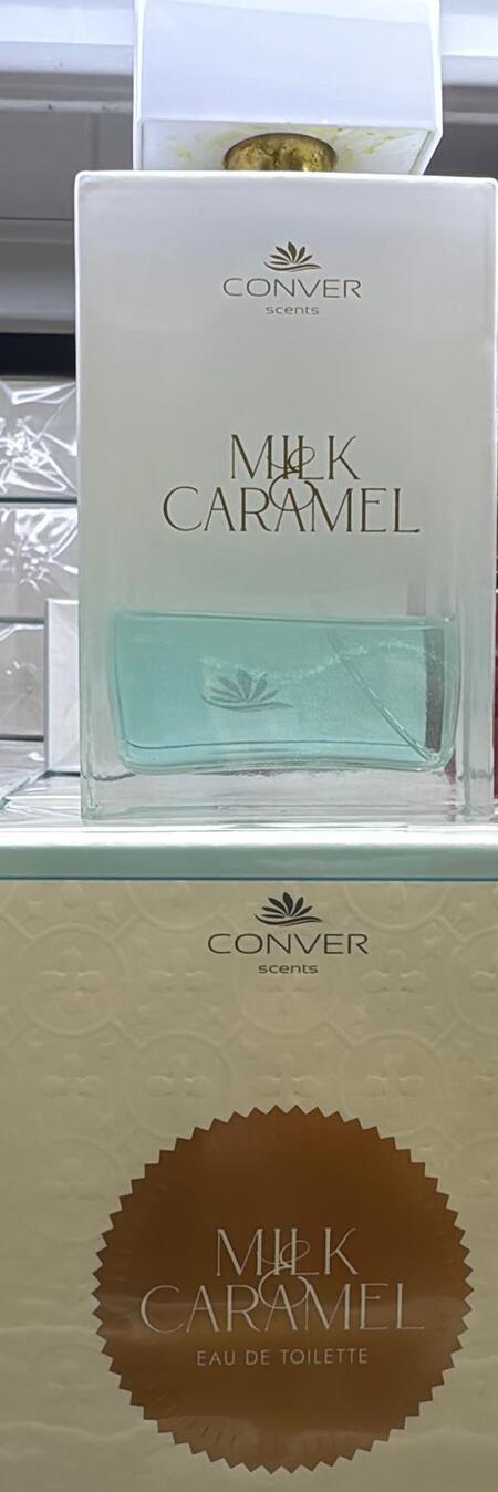 CONVER MILK & CARAMEL EDT DA 100 ml (similare BIANCOLATTE con note al caramello)
 [Conf.da 6 pezzi]