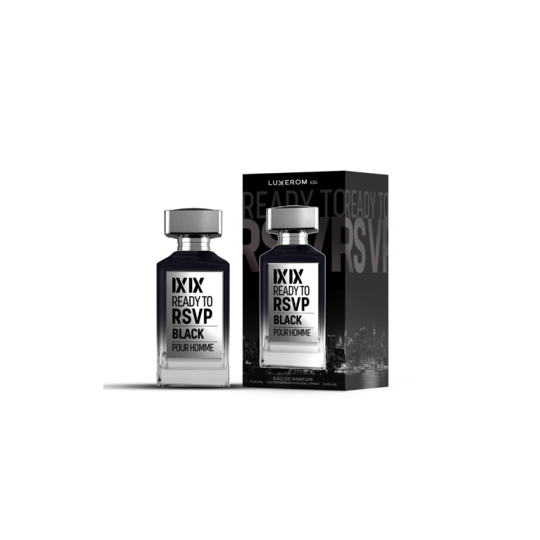 LUXEROM CO. IXIX READY RSVP BLACK EDP DA 100 ml (equivalente 212 VIP BLACK CAROLINA HERRERA)
 [Quantità minima per ordine è di 6 pezzi]