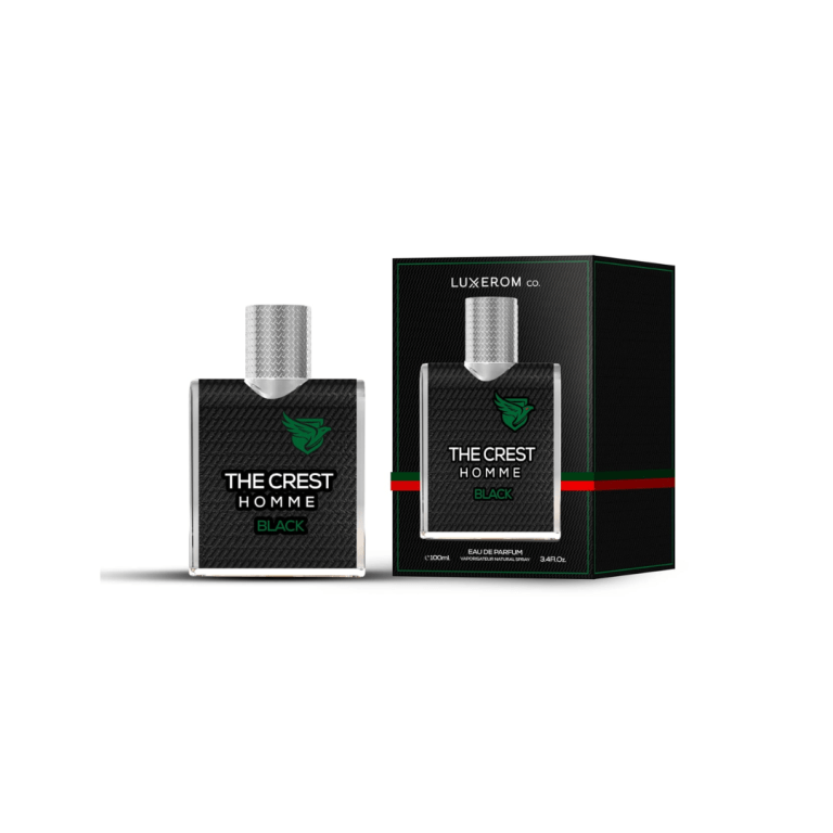 LUXEROM CO. THE CREST BLACK EDP DA 100 ml (equivalente LA COSTE BLACK)
 [Quantità minima per ordine è di 6 pezzi]